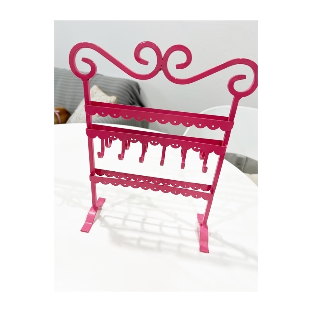 - 💫 🌟🍃 💎 Pink Jewelry Rack / Holder - Picture 6 of 6